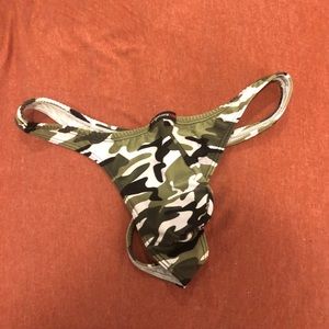 Camouflage Thong
